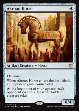 Amazon.co.jp: Magic: the Gathering - Akroan Horse (241/351